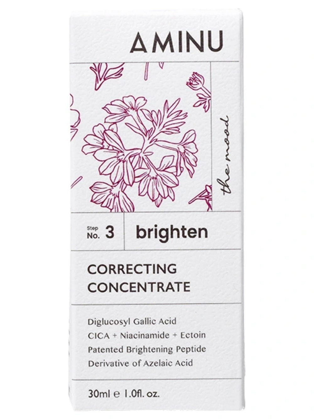 AMINU CORRECTING CONCENTRATE - корректирующий концентрат, 30 мл