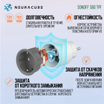 Умная WiFi розетка Sonoff S60TPF, 16А/4000Вт (Работает с Алисой)