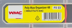 Органайзер пластмассовый 470x373x80мм WMC TOOLS WMC-PX.03