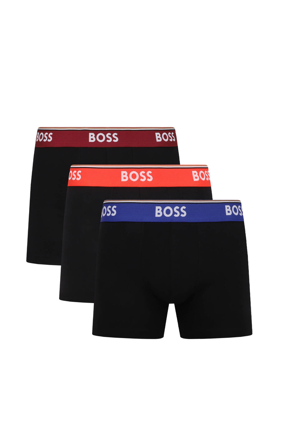 Трусики-боксеры 3шт. BoxerBr 3P Power BOSS BLACK - черный(50499441)