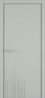 Межкомнатная дверь Zadoor Art-Lite ПГ Rain