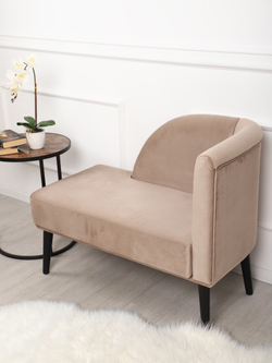 Кушетка Berger бежевый/венге