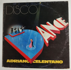 Винтажная виниловая пластинка LP Adriano Celentano Disco Dance (Italy 1977)