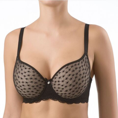 Бюстгальтер-спейсер Wish (Размер: 75F) (Цвет: черный)