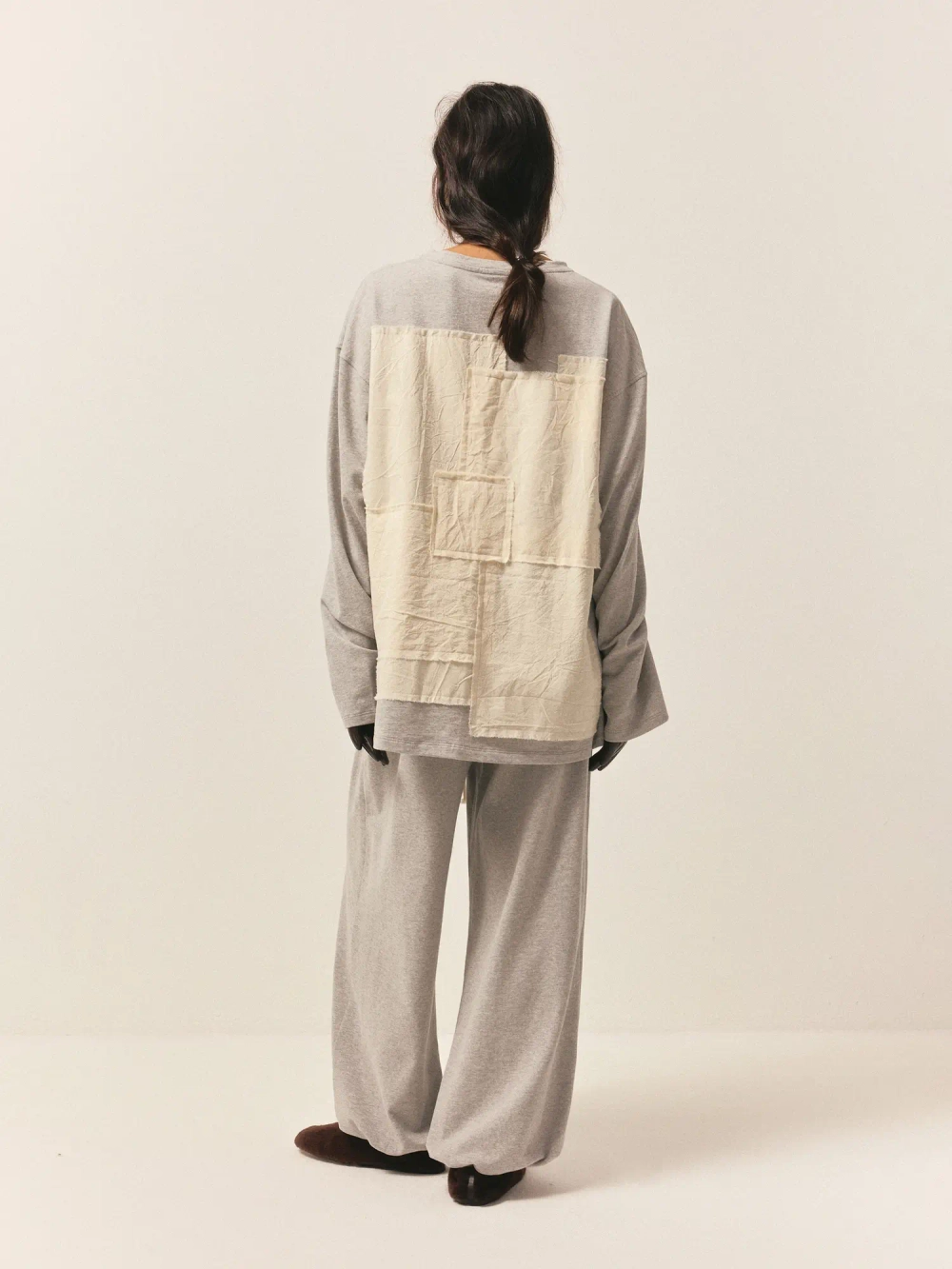 Брюки из soft-touch