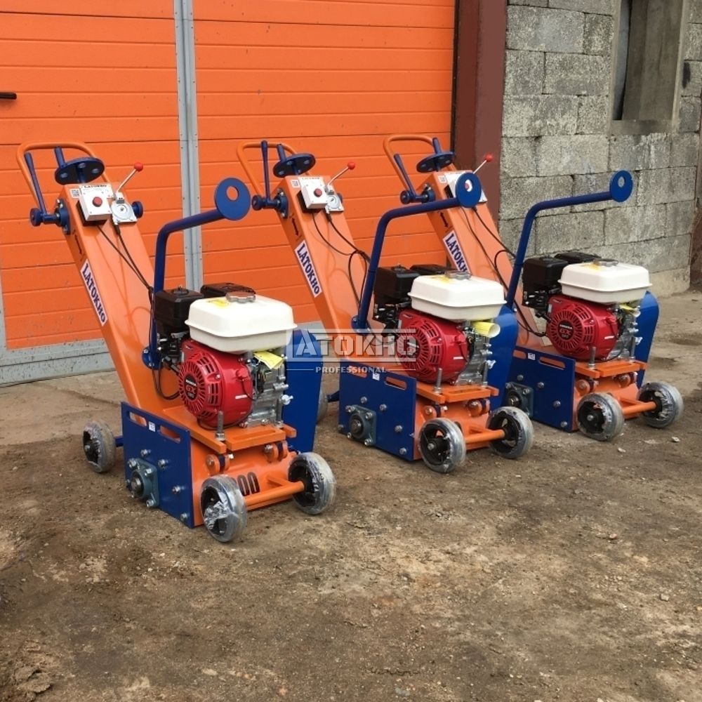 Демаркировочная машина LATOKHO DM 200 G бензиновая - ширина 200 мм