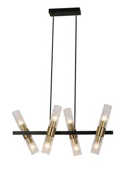 74785/8L BLACK+COPPER (1) Люстра (RL)