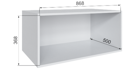 Антресоль Бруклин 90А400