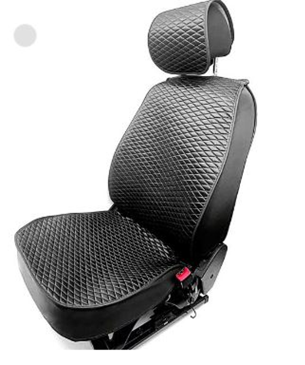 Накидки сидений перед Coolpart MAXIMAL LUX (кт2шт) - XX2-GRGR - серый/ шов серый A