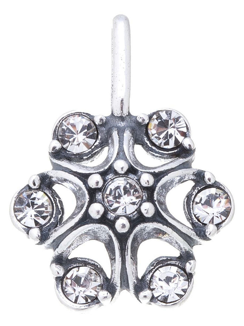 "Зазимь"  подвеска в серебряном покрытии из коллекции "Snow" от Jenavi