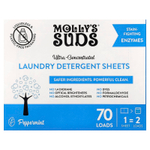 Molly's Suds, моющее средство для стирки, ультраконцентрированный, перечная мята, 35 шт.