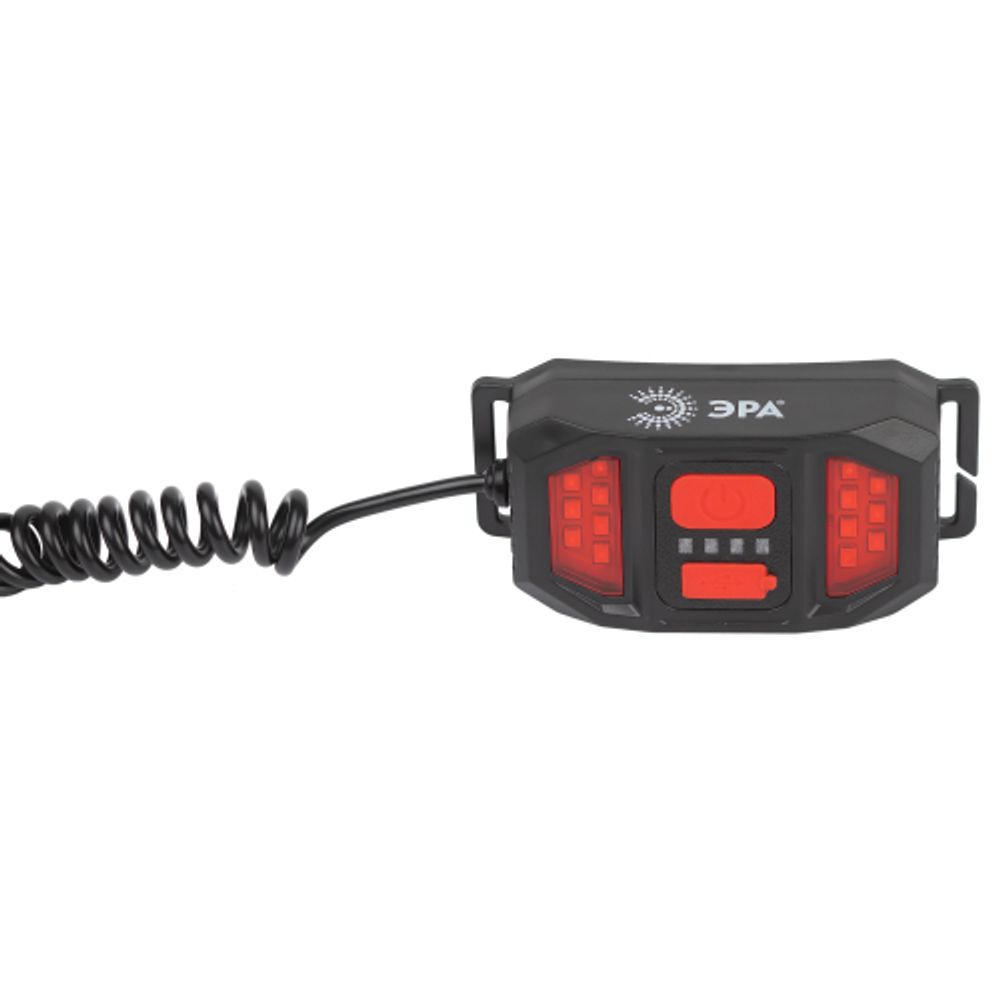 Фонарь налобный светодиодный ЭРА GA-807 Кибер аккумуляторный 5 Вт COB, 3 режима, miscro USB | Налобные фонари