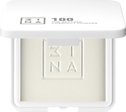 3INA The Setting Compact Powder - прозрачная компактная пудра, 11,5 g