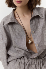 Рубашка изо льна