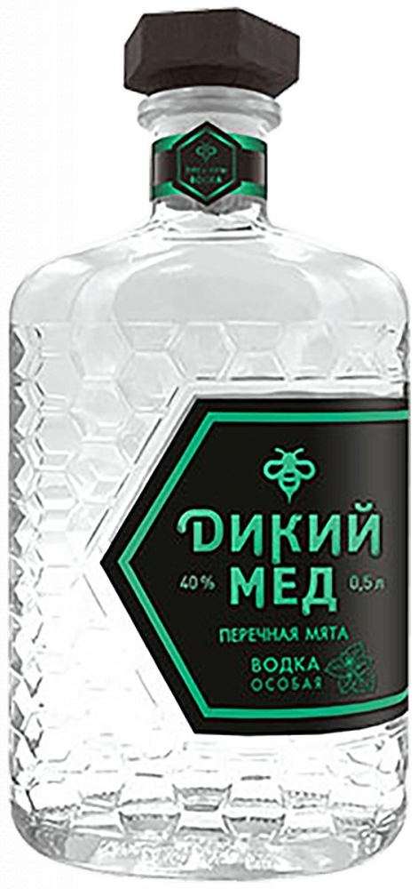 Водка Дикий Мед перечная мята