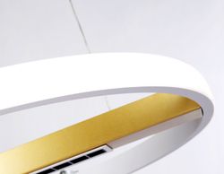 Ambrella Подвесной светодиодный светильник с пультом управления LineTech FL51488