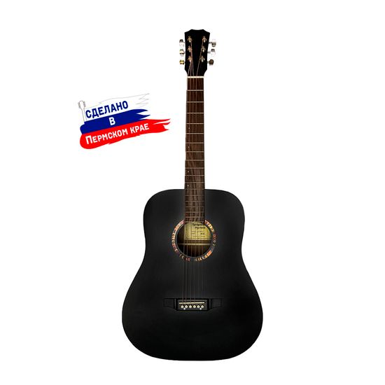 Акустическая гитара Кунгурская Акустика D-Black