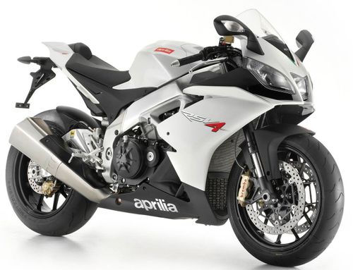 Комплект пластика для мотоцикла Aprilia RSV4 1000 2010-2017 Белый Заводской