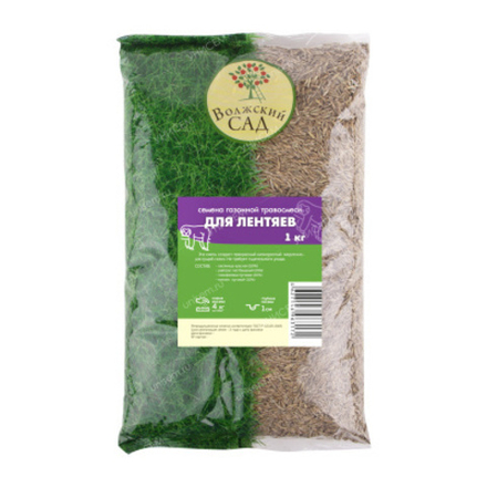Газон Для Лентяев 1кг Волжский Сад