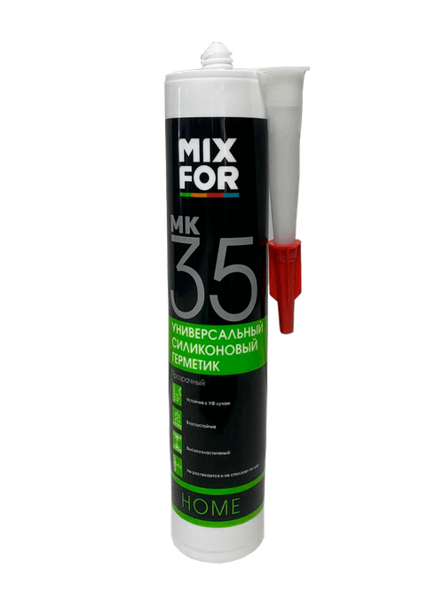 Универсальный силиконовый герметик MIXFOR MK35 Прозрачный