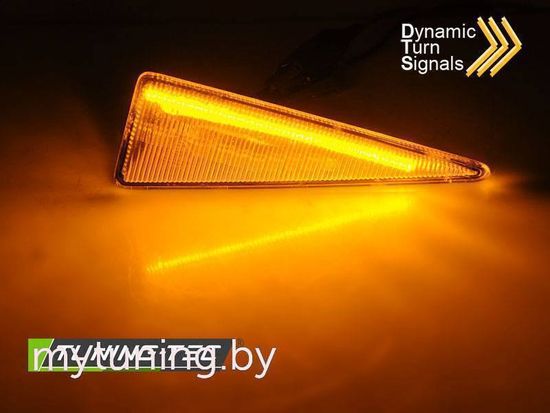 Повторители поворота WHITE LED SEQ для RENAULT MEGANE MK2/ SCENIC