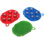 Массажёр двухсторонний антицеллюлитный «Чудо варежка» 13*9.5*2 см, микс цветов