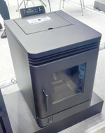 Воздухогрейный пеллетный камин ZOTA A6H13 black