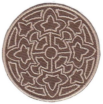 Нашивка Заплатка Восток бежевая