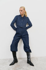 Рубашка из замши