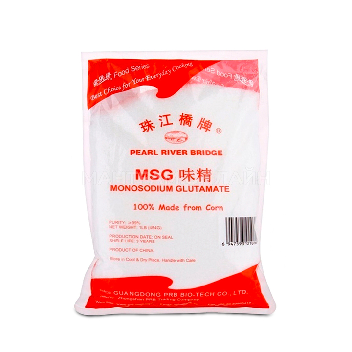 Глутамат натрия (усилитель вкуса и аромата) Pearl River Bridge 454 г