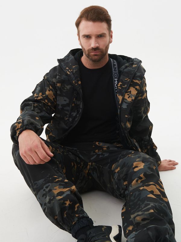 Костюм демисезонный Горка-5 ткань Смесовая Рип-Стоп цвет Мультикам City (С110-1BLACK)