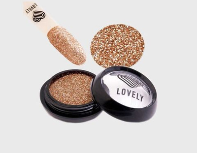Lovely Глиттер-пудра , №03