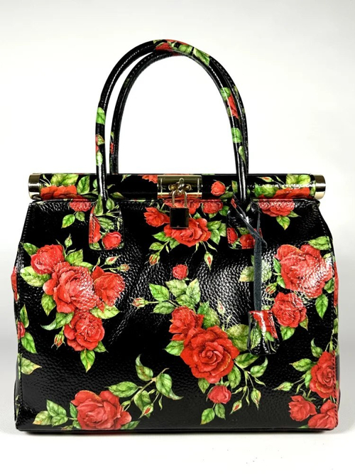 Сумка-саквояж Fiore с навесным замком