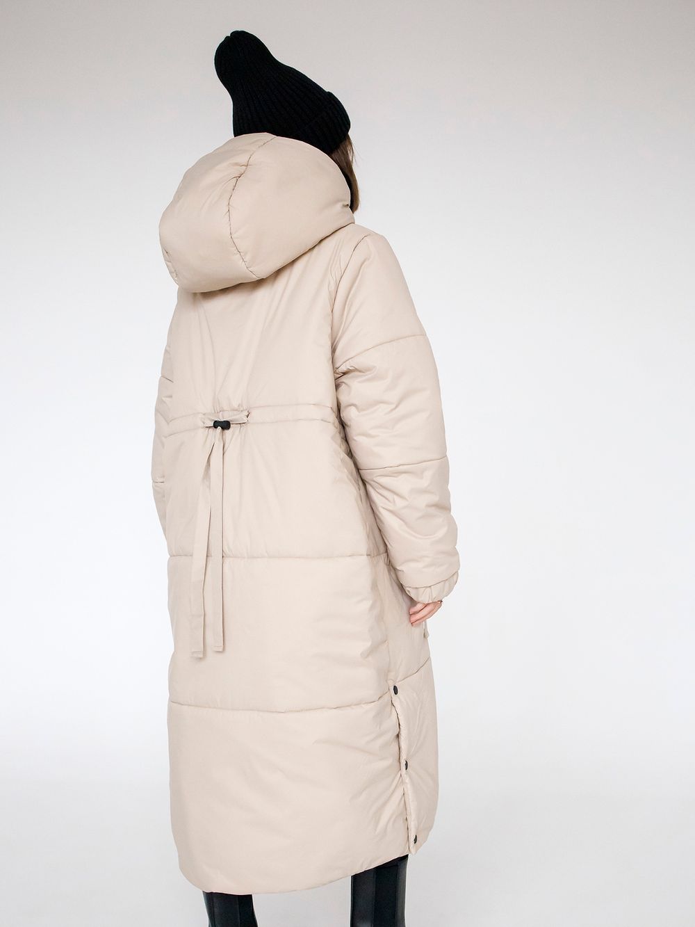 Купить Пуховик ko-ko-ko зимний женский бежевый Пуховик ko-ko-ko зимний женский бежевый