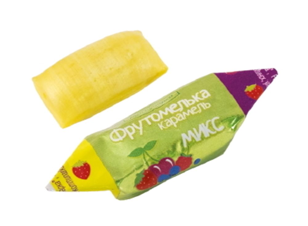 Белорусские конфеты карамель &quot;Фрутомелька&quot; Микс Коммунарка - купить с доставкой на дом по Москве и всей России