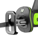 Пила сабельная аккумуляторная GREENWORKS GPT-CRS-25 24V, АКБ 4Ач и ЗУ 1200507CUB