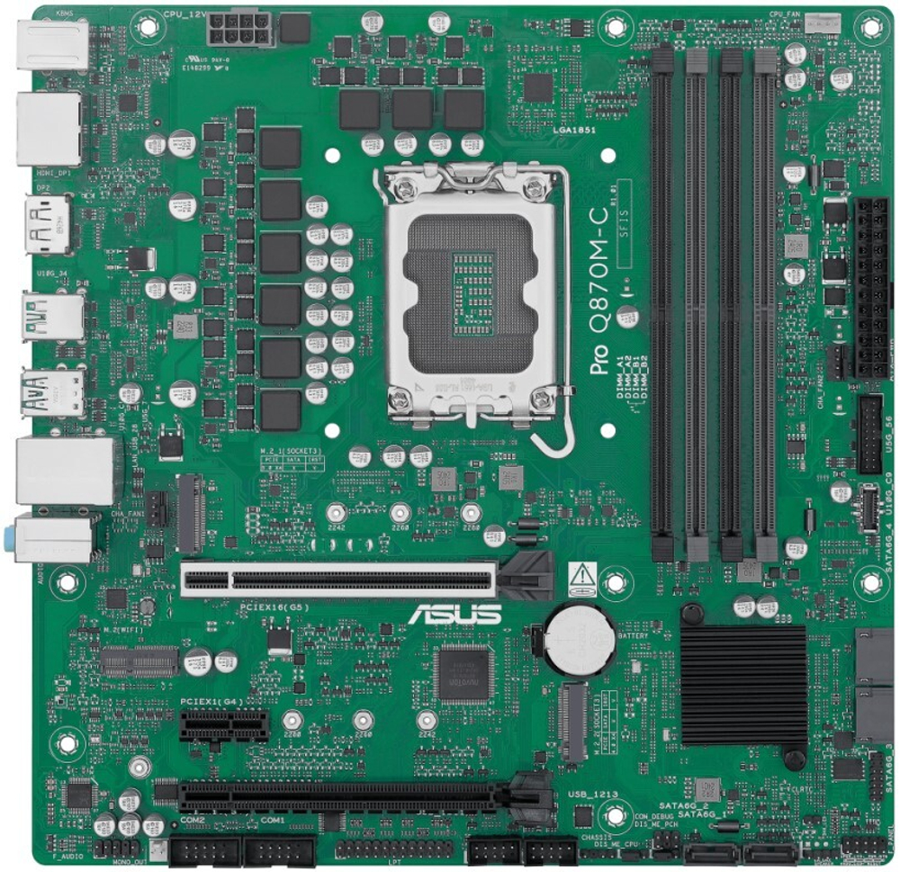 Материнская плата mATX ASUS PRO Q870M-C-CSM