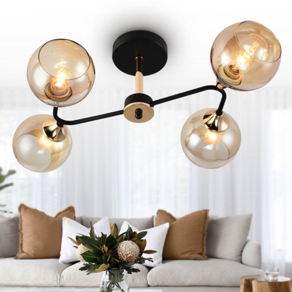 Люстра Rivoli Alison 3138-304 4 х Е27 60 Вт модерн | Rivoli