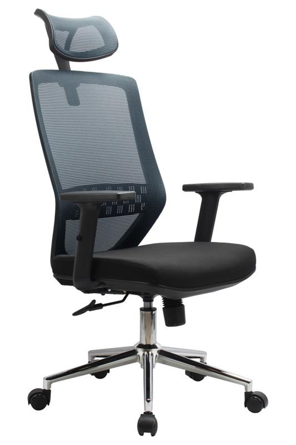 Кресло Riva Альт RCH 833H Серый/Черный