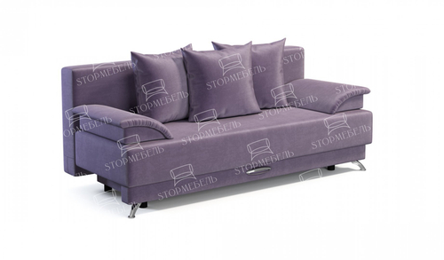 Хилтон-5 диван прямой кат. 350 ткань RS 7 Наполнитель: ППУ ST; Машинная стежка: да;