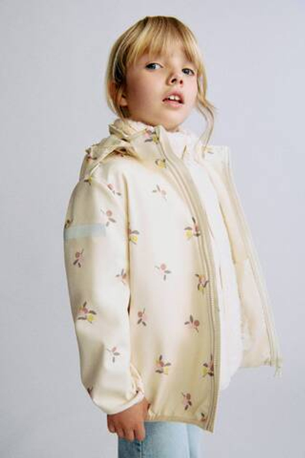 H&M Водонепроницаемая куртка, кремовый