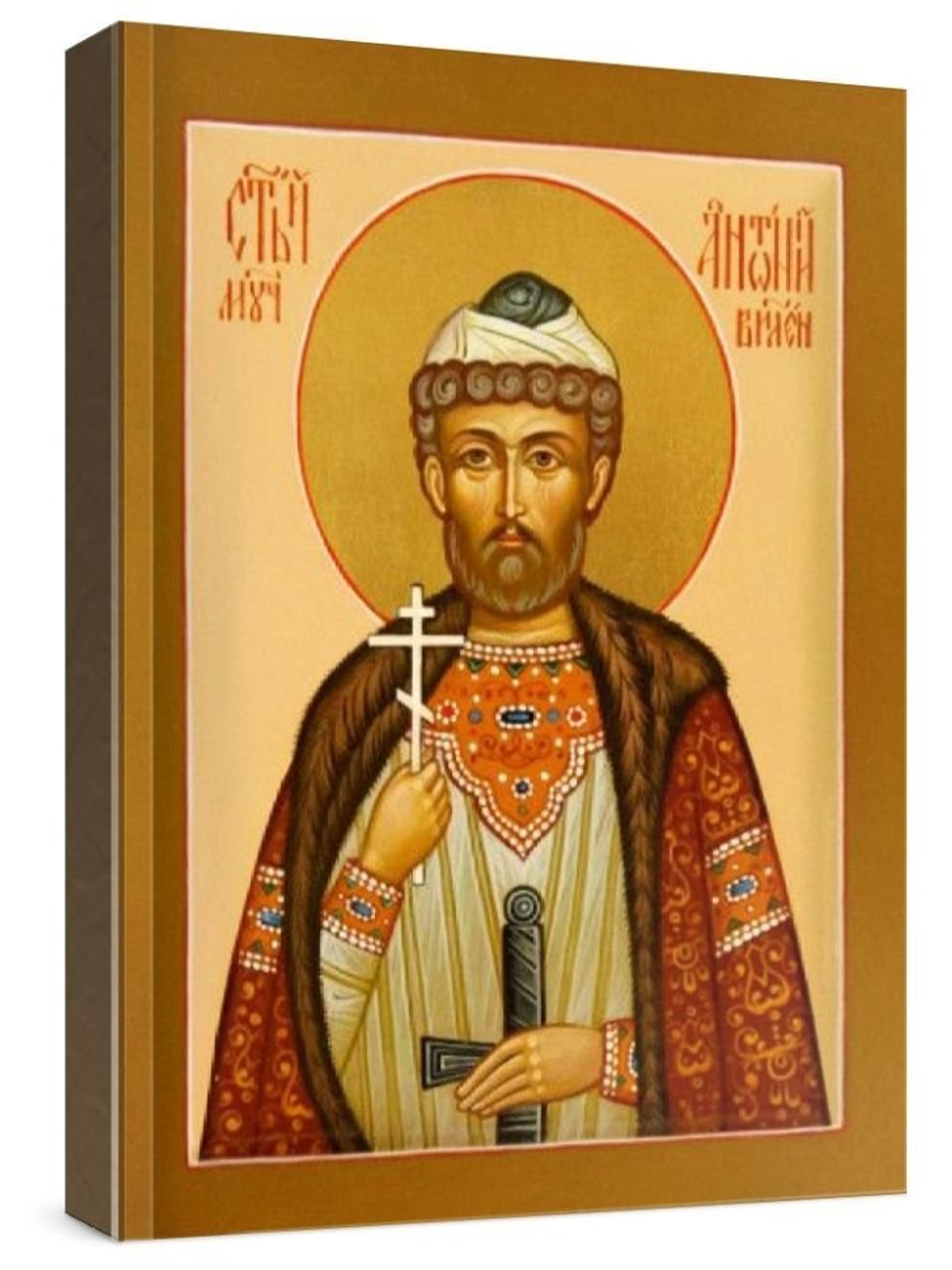 Антоний Виленский (рукописная икона)
