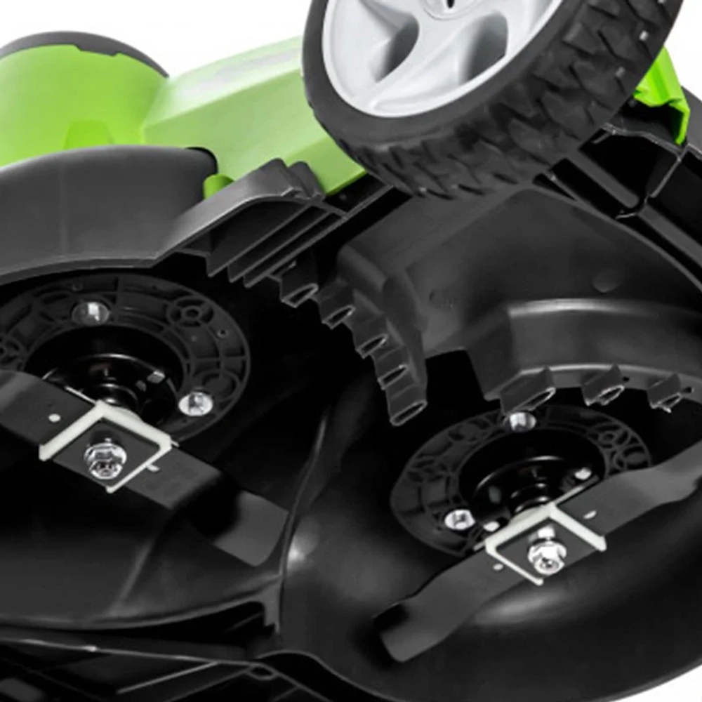 Аккумуляторная газонокосилка Greenworks G40LM49DB 40В (без АКБ и ЗУ) нож 49 см, 2500207
