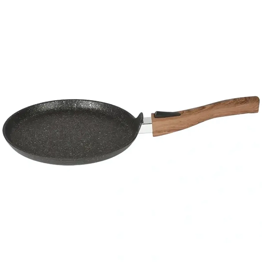 Сковорода блинная 200мм со съемной ручкой,АП линия»Granit Ultra Induction» (blue)