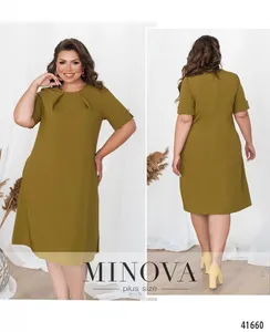Платье 0142-олива Minova