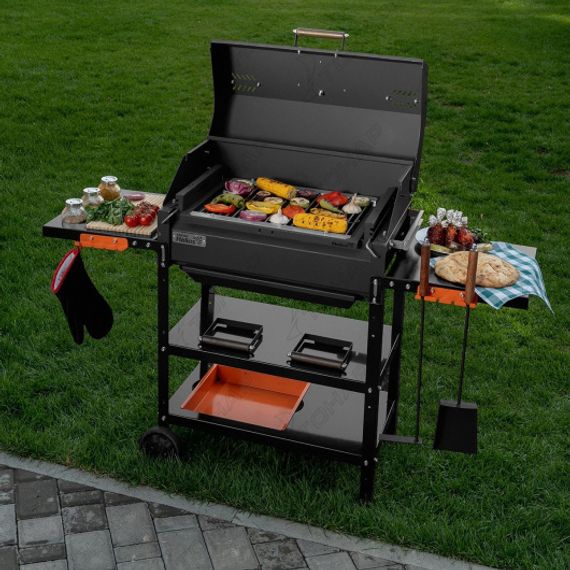 Столик боковой c подстаканниками SMART (HS-GS-ТGH-602) Helios