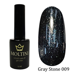 Гель-лак Moltini Gray Stone 009, 12 ml