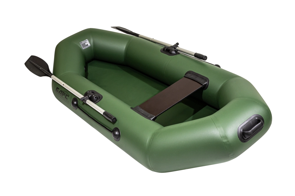 Лодка Барс 230, 2300*1000*280 мм., цвет зеленый