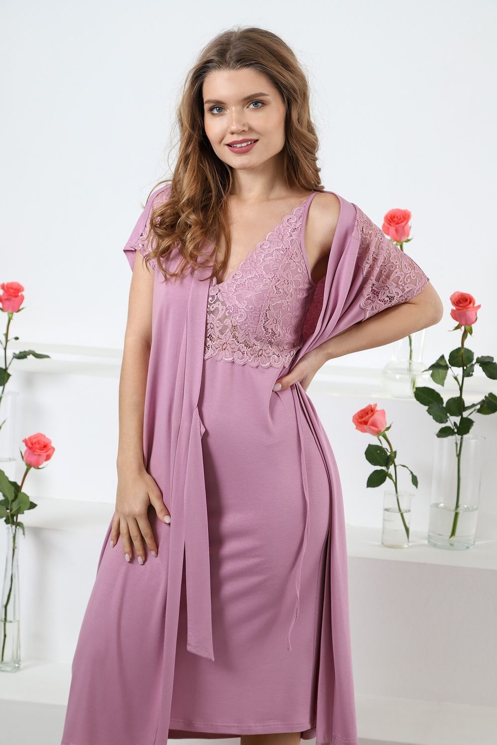 Халат Блаженство-3 Виотекс СУХАЯ РОЗА