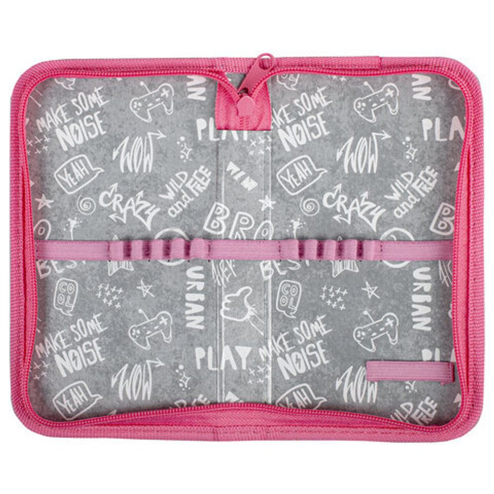 Пенал ПИФАГОР, 1 отделение, ламинированный картон, 19х11 см, "Fancy girl", 271003